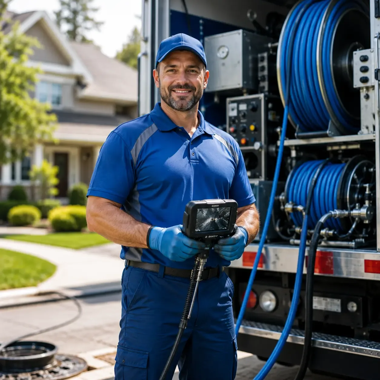 Local outdoor drain cleaning specialists in La Fayette, IL